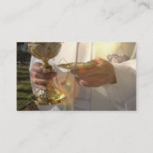 聖餐の名刺 名刺 (裏面)