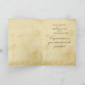 聖餐式おめでとう天使を祭壇に カード (内部)