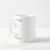 聖餐式で人生は勝つ コーヒーマグカップ (正面左)