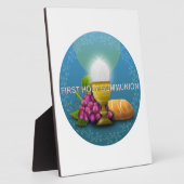 聖餐式と司会 フォトプラーク (側面)