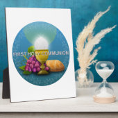 聖餐式と司会 フォトプラーク (側面)