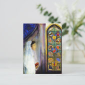 聖餐式におけるシモーネ・フェイのポートレート ポストカード (スタンド正面)