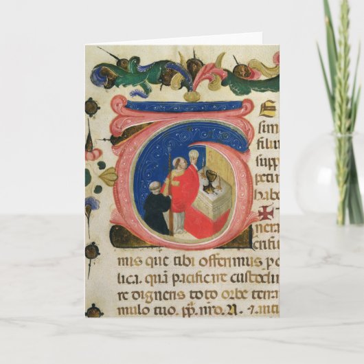 聖餐式のお祝い カード (正面)