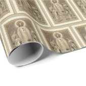 聖餐式のカトリック教のイエス・キリストの最初天使 ラッピングペーパー (ロールコーナー)