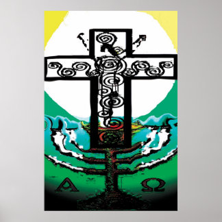 聖餐式の中のイエス ポスター