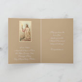 聖餐式の初開催 カード (内部)