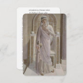 聖餐式の後のカトリック母祈りの言葉 サンキューカード (正面/裏面)