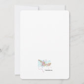 聖餐式の招待状 招待状 (裏面)