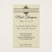 聖餐式の最初のヴァージンメリーイエス (裏面)