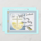 聖餐式の最初の招待状 招待状 (正面/裏面)