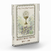 聖餐式の最初の聖餐式の司会 フォトブロック (左)