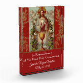 聖餐式の最初の聖餐式の司会 フォトブロック (左)