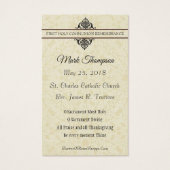 聖餐式の最初の聖餐式 (裏面)