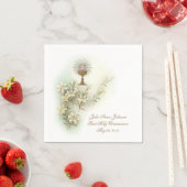 聖餐式の最初の聖餐式 スタンダードカクテルナプキン (インサイチュ)