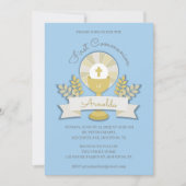 聖餐式の最初の聖餐式 招待状 (正面)