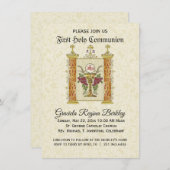 聖餐式の最初の聖餐式 招待状 (正面/裏面)