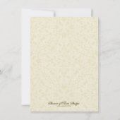 聖餐式の最初の聖餐式 招待状 (裏面)