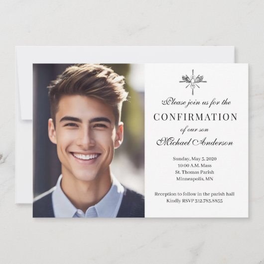 聖餐式の確認写真宗教 招待状