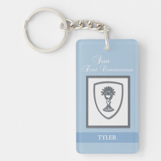 聖餐式の第一聖餐式 キーホルダー (正面)