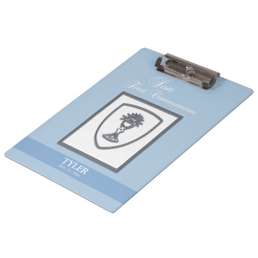 聖餐式の第一聖餐式 クリップボード (アングル)