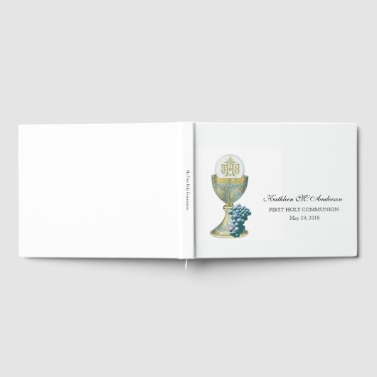 聖餐式の第一聖餐式 ゲストブック (全面)