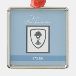 聖餐式の第一聖餐式 メタルオーナメント