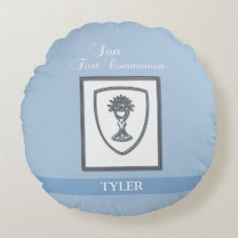 聖餐式の第一聖餐式 ラウンドクッション