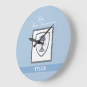 聖餐式の第一聖餐式 ラージ壁時計 (傾斜)