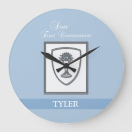 聖餐式の第一聖餐式 ラージ壁時計