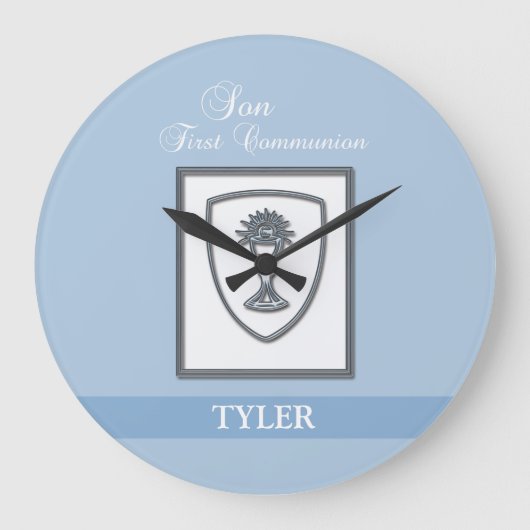 聖餐式の第一聖餐式 ラージ壁時計 (正面)