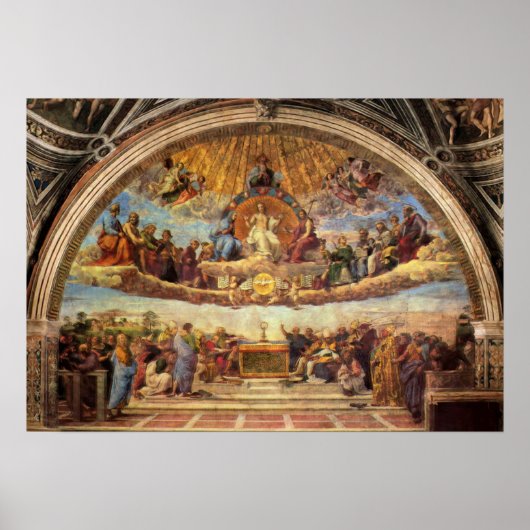 聖餐式の論争 ポスター (正面)