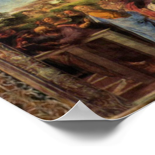 聖餐式の論争 ポスター (角)