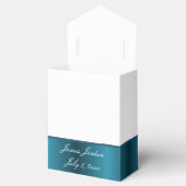 聖餐式の青と白 フェイバーボックス (オープン)