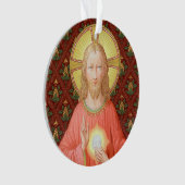 聖餐式を制定するイエス(SAU 045) オーナメント (正面)