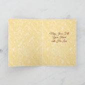 聖餐式を制定するイエス(SAU 045) カード (内部)