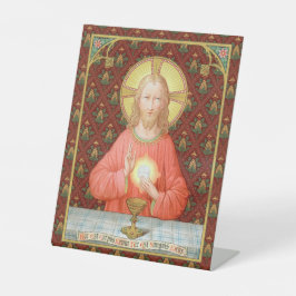 聖餐式を制定するイエス(SAU 045) 台座サイン