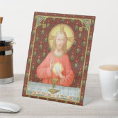 聖餐式を制定するイエス(SAU 045) 台座サイン (インサイチュ)