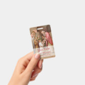 聖餐式を受け取った聖タルシウス(BL 02) バッジ (手持ち)