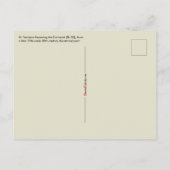 聖餐式を受け取った聖タルシウス(BL 02) ポストカード (裏面)