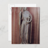 聖餐式を行う教会の寓意的姿 ポストカード (正面/裏面)