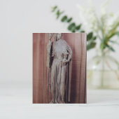 聖餐式を行う教会の寓意的姿 ポストカード (スタンド正面)