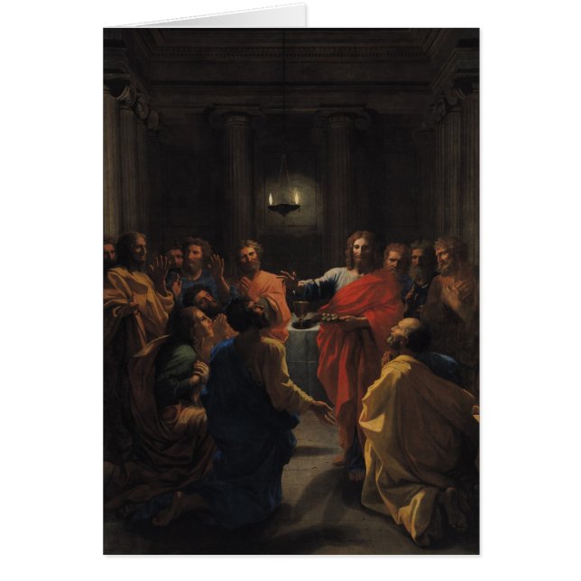 聖餐式を設けているキリスト (正面)