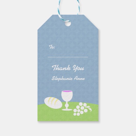 聖餐式パン ギフトタグ (裏面)