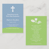 聖餐式パン 名刺 (正面/裏面)