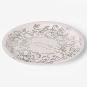 聖餐式プレート ペーパープレート (アングル)