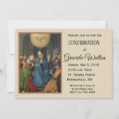 聖餐式マリア&聖霊 招待状 (正面)