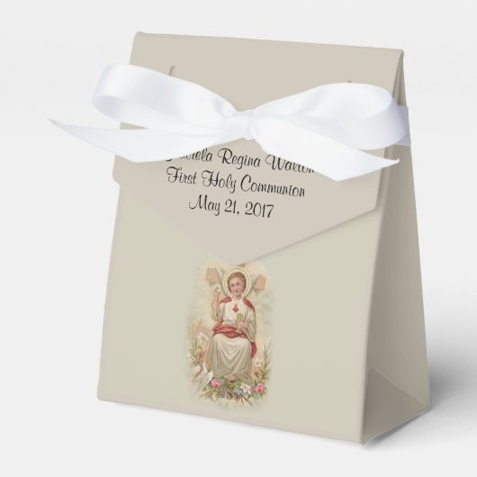 聖餐式伝統的の第一回目 フェイバーボックス (正面サイド)