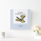 聖餐式体と血孫 スクエア壁時計 (ホーム)