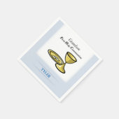 聖餐式体と血孫 スタンダードカクテルナプキン (角)