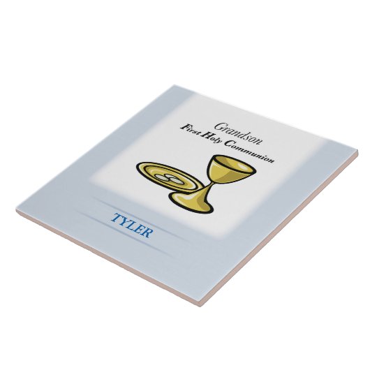 聖餐式体と血孫 タイル (側面)